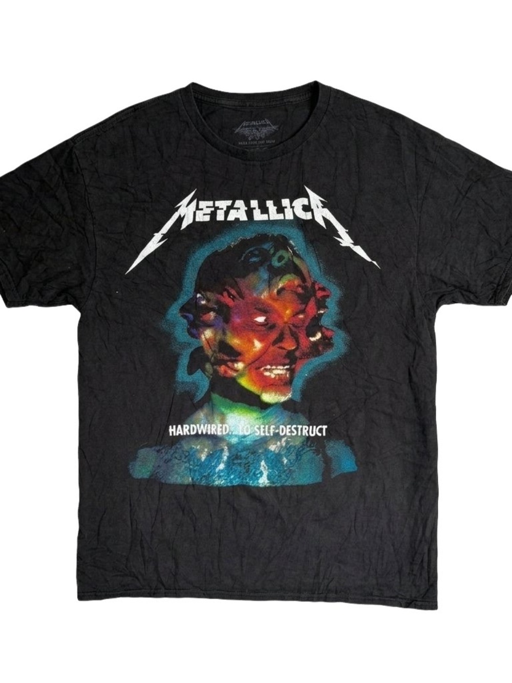 Metallica Heavy Metal Hardwired WorldWired Tour Concert T-Shirt